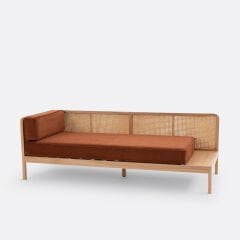 Solia Ahşap Rattan Daybed