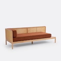 Solia Ahşap Rattan Daybed