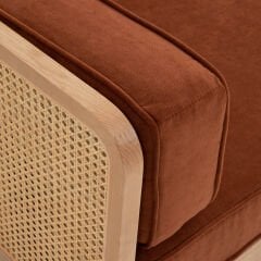Solia Ahşap Rattan Daybed