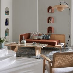 Solia Ahşap Rattan Daybed