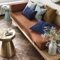 Solia Ahşap Rattan Daybed