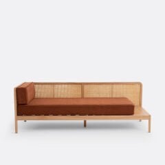 Solia Ahşap Rattan Daybed