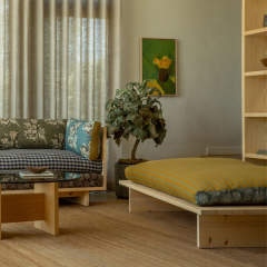 OPHELIA Seri Doğal Ahşap Daybed