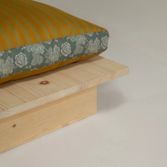 OPHELIA Seri Doğal Ahşap Daybed
