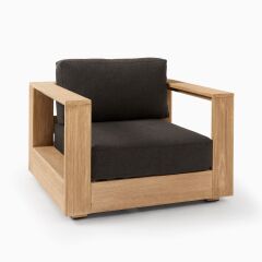 Ahşap Bahçe Balkon ve Teras 2+1 Sandıklı Orta Sehpa Takımı