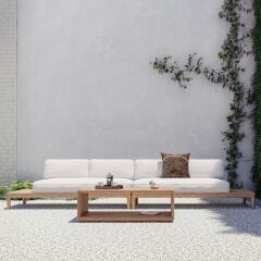 Ahşap Bahçe Balkon ve Teras Büyük Kanape