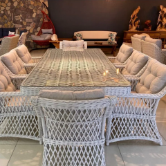 Ithal Rattan Olimpos Bahçe Ve Balkon Yemek Takımı
