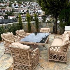 AURA RATTAN BAHÇE OTURMA GRUBU