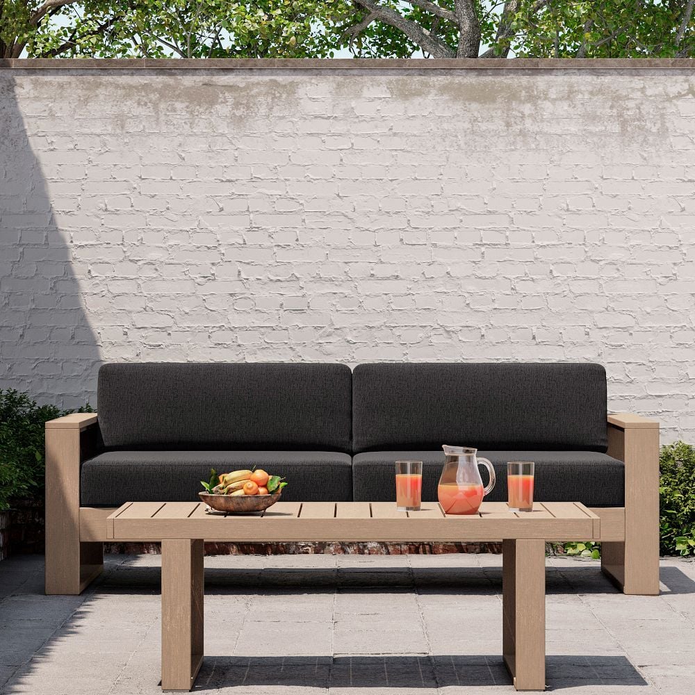 Portside Ahşap İkili Dış Mekan Koltuğu