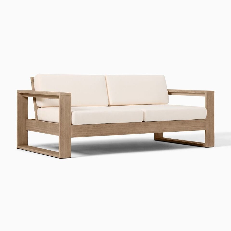 Portside Ahşap İkili Dış Mekan Koltuğu